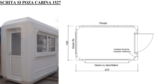 Schita cabina 1527
